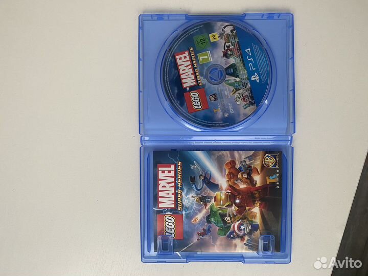 Диск lego marvel ps4/ps5