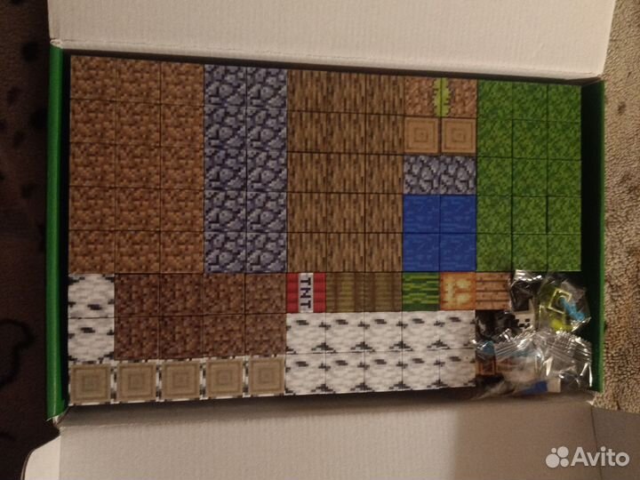 Магнитный конструктор майнкрафт 192