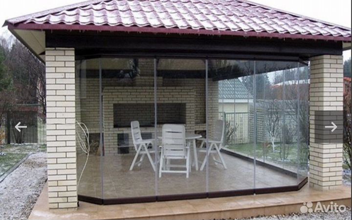 Остекление беседок и веранд