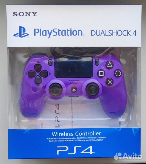 Геймпад джойстик для ps4 фиолетовый