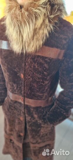 Пальто зимнее из овчины