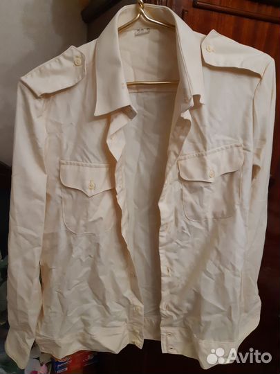 Рубашки жёлтые вмф