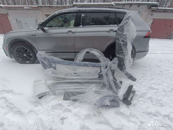 Бампер передний Tiguan 2 r line