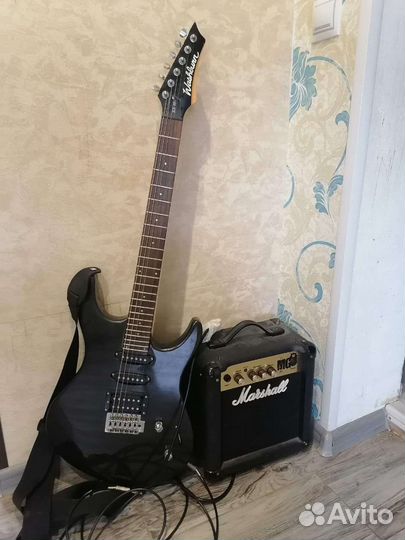Электро гитара washburn rx10