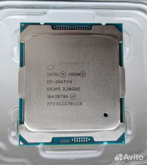 Процессор Xeon E5-2667 V4 - 3.5GHz бокс+термопаста