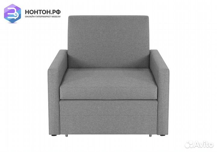 Кресло выкатное Виктория-5 серое