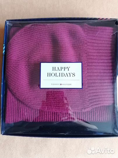 Шапка и шарф Tommy Hilfiger