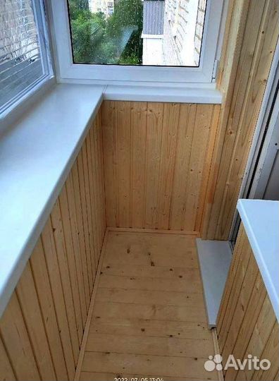 Обшивка балконов и лоджий