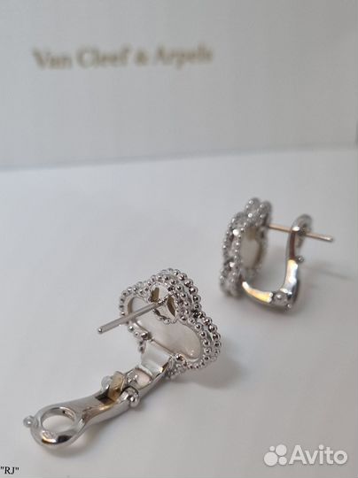 Серьги Van Cleef, 18К