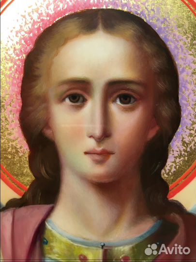 Икона Господь Вседержитель в окладе ручной работы