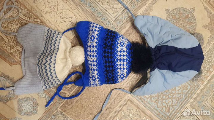 Шапки на 1-2 года