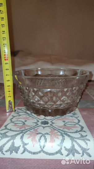 Посуда хрустальная