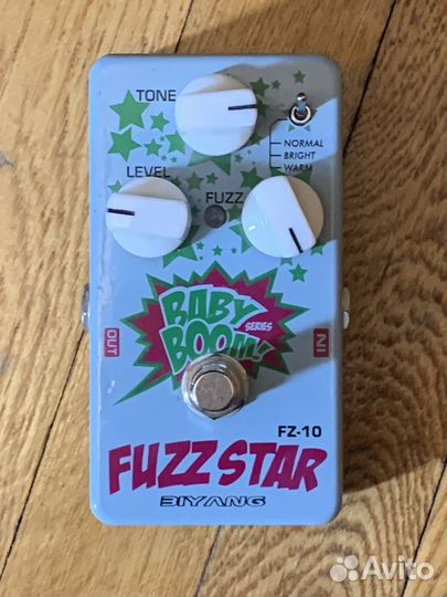 Педаль эффектов для гитары fuzz baby boom