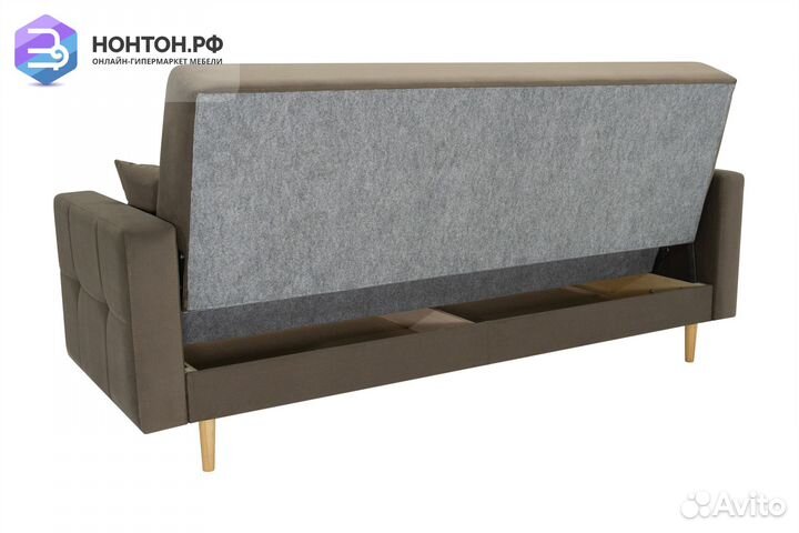 Диван книжка Фиеста Лайт светло-коричневый