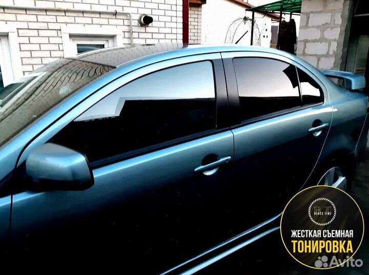 Многоразовая съемная тонировка на жесткой основе