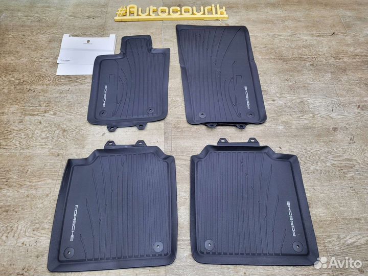 Коврики в салон Porsche Panamera 2 (2016-н.в) Long