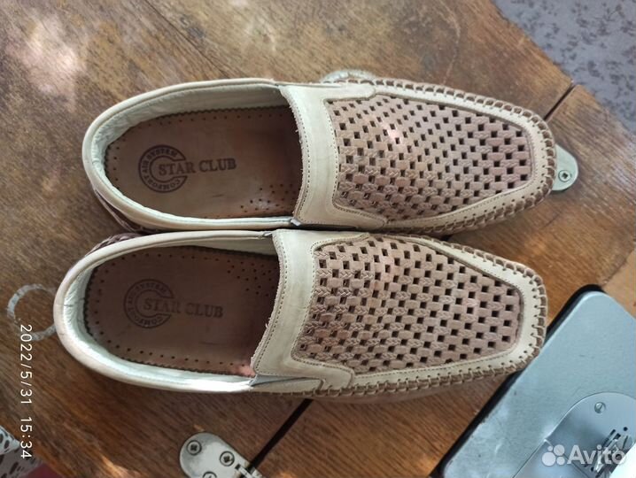 Мужские модельные туфли