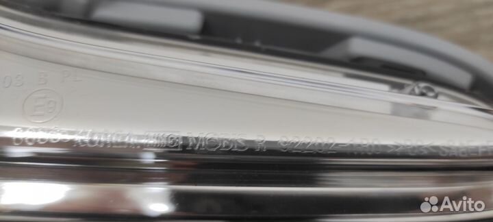 Противотуманные фары Solaris оригинал новые