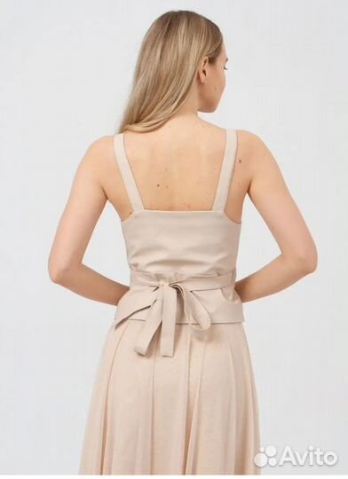 Топ жилет женский новый из экокожи 48