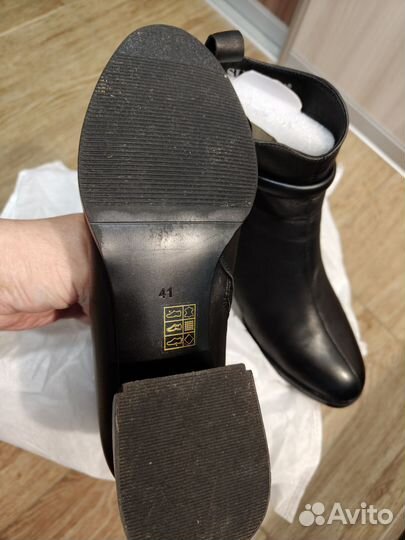 Ботильоны женские 41 размер, натуральная кожа
