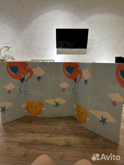 Продам коврик двусторонний детский