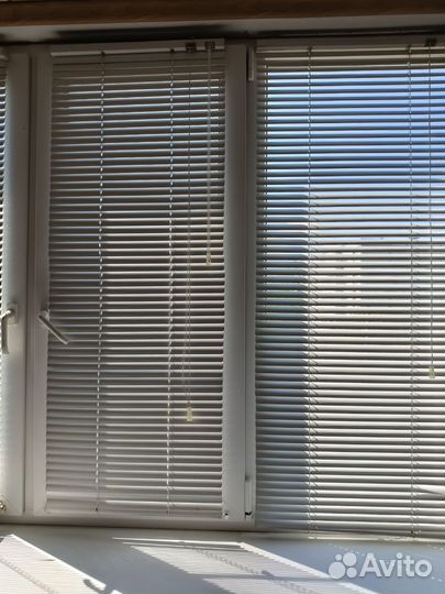 Жалюзи горизонтальные алюминиевые бу