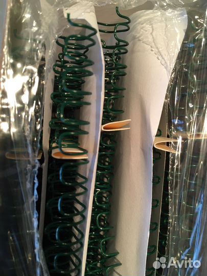 Пружины металлические 8мм зеленые