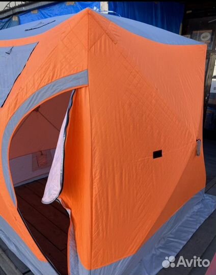 Зимняя палатка cube трехслойная