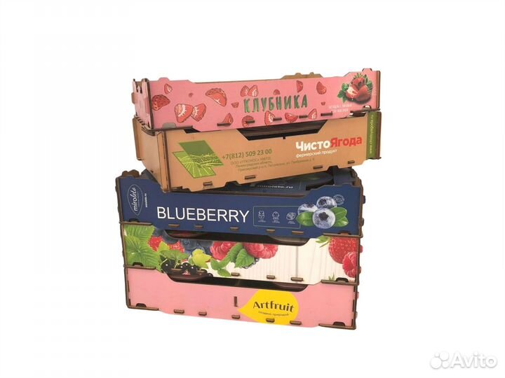 Ящик деревянный для ягод и фруктов Опт