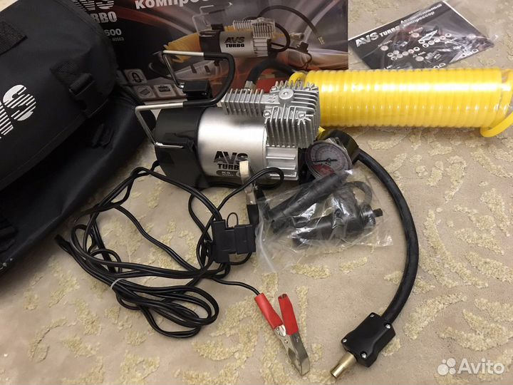 Автомобильный компрессор насос