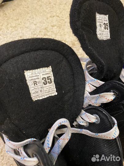 Коньки размер 35