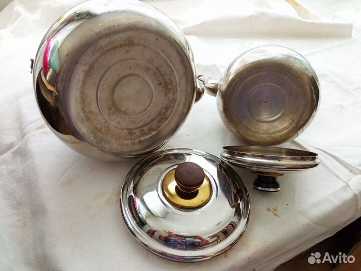 Чайники, Блюдо, Молочник