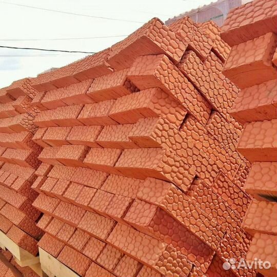 Кирпич Воткинский полнотелый цокольный м-125