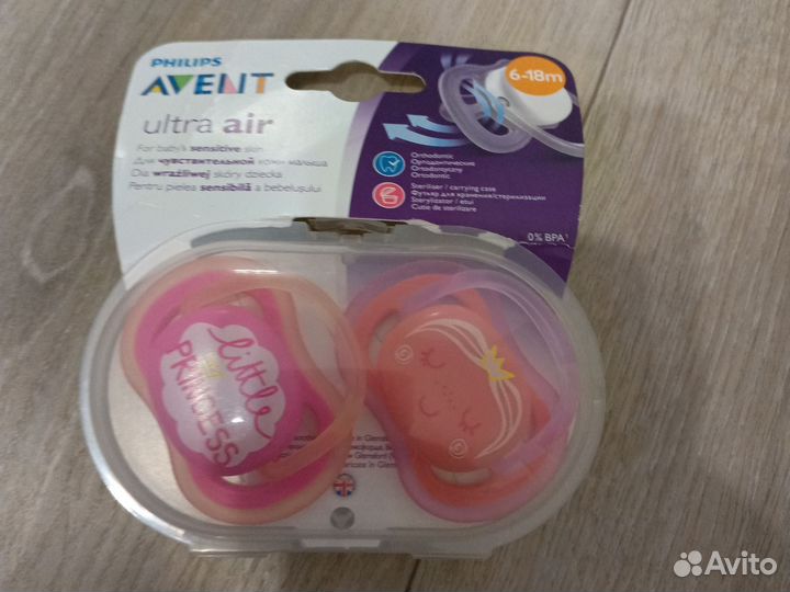 Пустышка avent 6 18