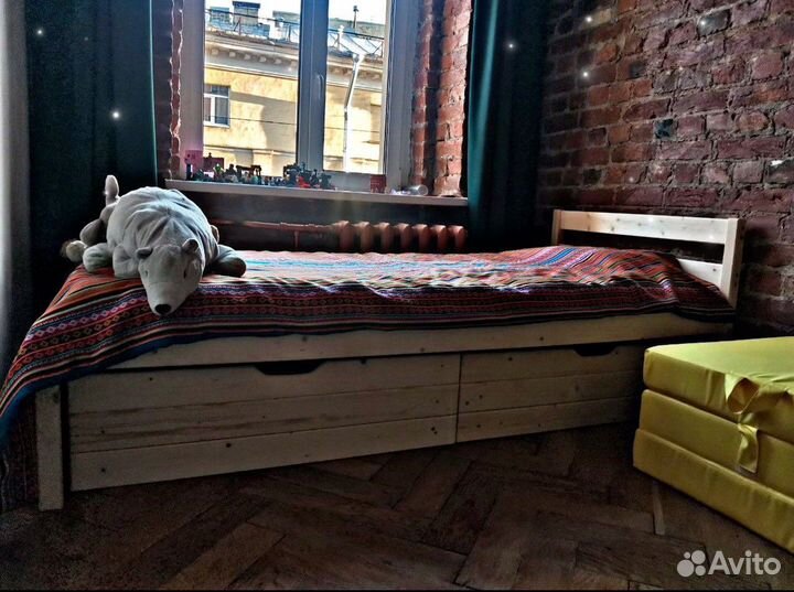 Кровать односпальная новая IKEA