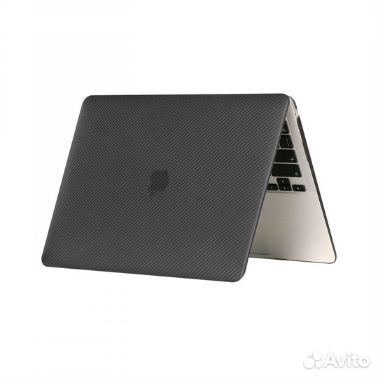 Чехол для MacBook Air 13 2011-2017 черный карбон