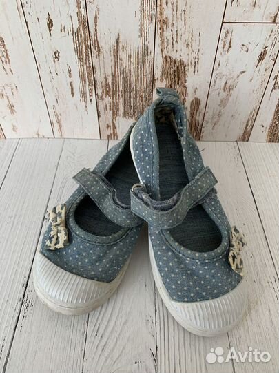 Туфли текстильные для девочки 27 размер