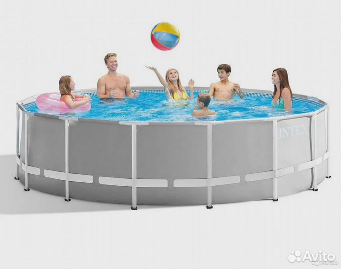 Чаша для каркасного бассейна intex 457х122 см