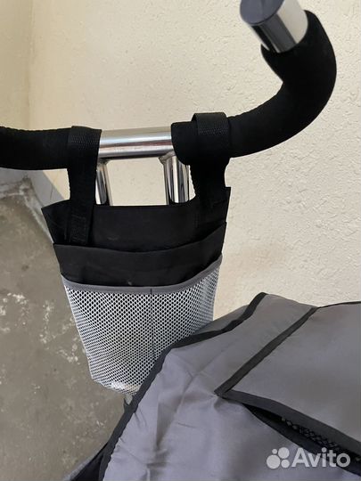 Велосипед коляска с ручкой