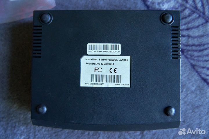 Модем adsl Acorp sprinteradsl LAN 120M