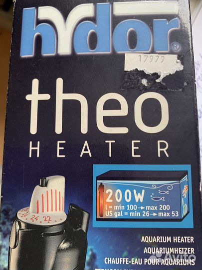 Терморегулятор для аквариума 200w theo heater