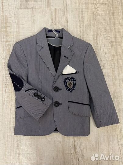 Пиджак + рубашка на мальчика 2-3 года