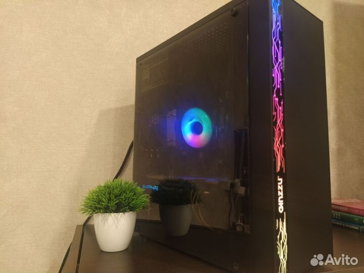 Игровой пк 8/16 ядер/ озу 16/SSD 480/RX570