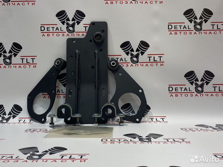 Отвязка переднего моста нива