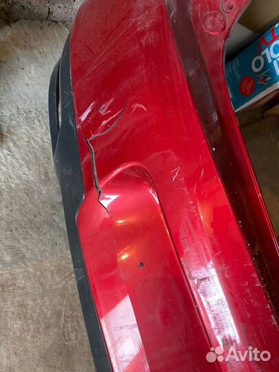 Задний бампер б/у Peugeot 308