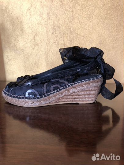 Босоножки чёрные Предложи свою цену