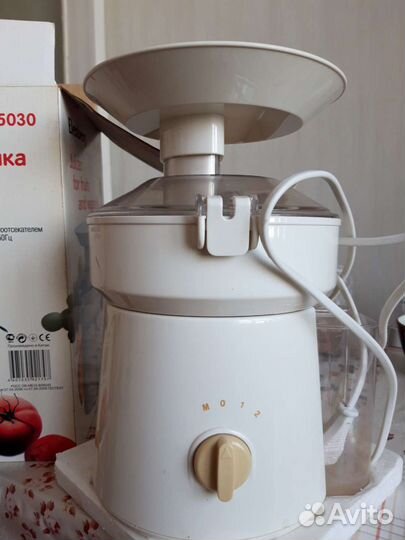 Соковыжималка электрическая elenberg б/у