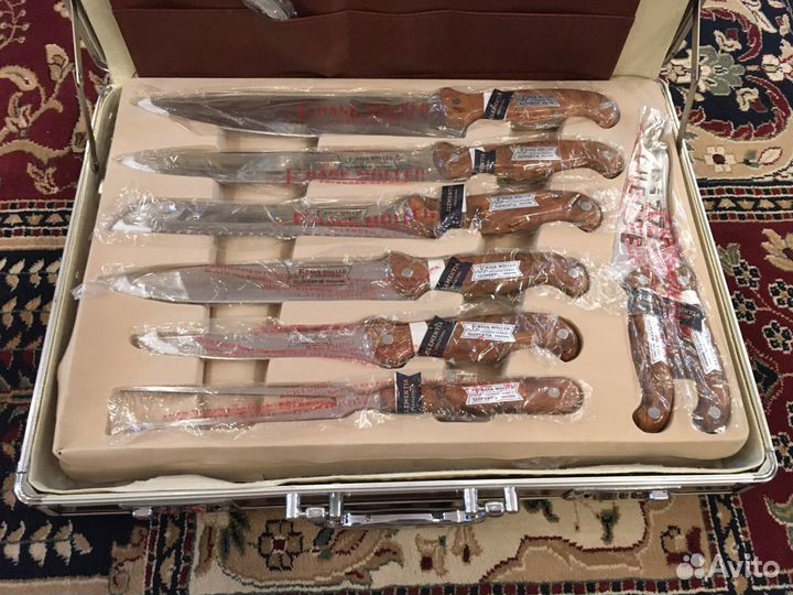 Набор ножей и столовых приборов сталь Solengen Гер