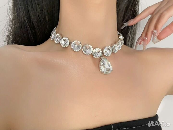 Новый чокер колье бижутерия