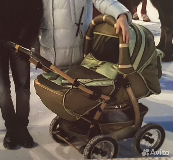 Коляска 2 в 1 adamex